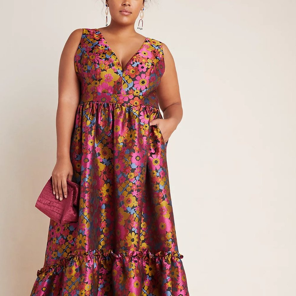 ANTHROPOLOGIE Rosario Maxi Dress